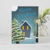 kerstcadeautjes feestdagenkaart (Staand voorkant)