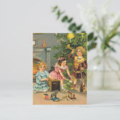 kerstcadeautjes feestdagenkaart (Staand voorkant)