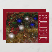 kerstcadeautjes feestdagenkaart (Voorkant / Achterkant)