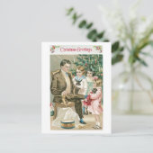 kerstcadeautjes feestdagenkaart (Staand voorkant)