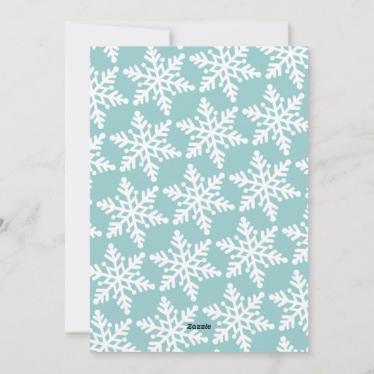 kerstcadeautjes feestdagenkaart (Achterkant)