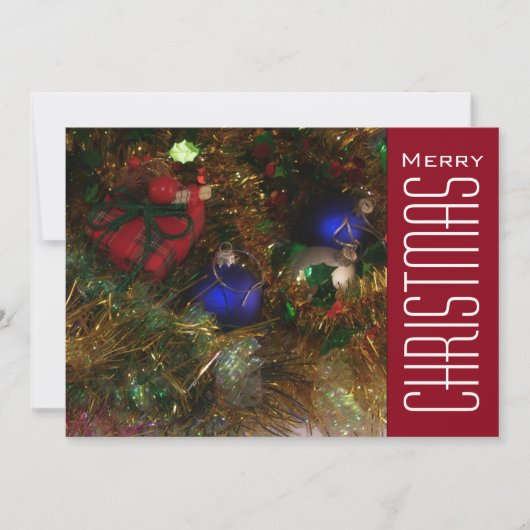 kerstcadeautjes feestdagenkaart (Voorkant)