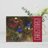 kerstcadeautjes feestdagenkaart (Staand voorkant)