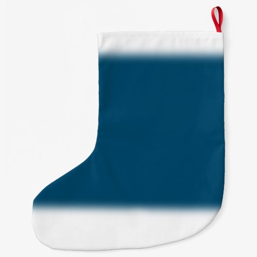 kerstcadeautjes gepersonaliseerd blauw kerstfeest grote kerstsok (Achterkant)