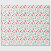 kerstcadeautjes gepersonaliseerde feestdag cadeaupapier (Vlak)