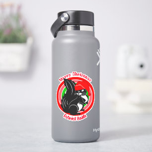 kerstcadeautjes , gepersonaliseerde naam sticker