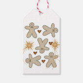 kerstcadeautjes Gingerbrood Man Cadeaulabel (Voorkant)