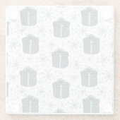 kerstcadeautjes glazen onderzetter (Achterkant)