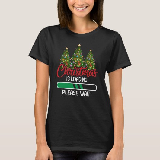 kerstcadeautjes, grappig kerstGezegde T-shirt (Voorkant)