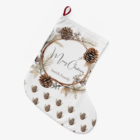 kerstcadeautjes grote kerstsok (Voorkant (Hangend))