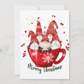 kerstcadeautjes in een kerkfeest feestdagenkaart (Voorkant)