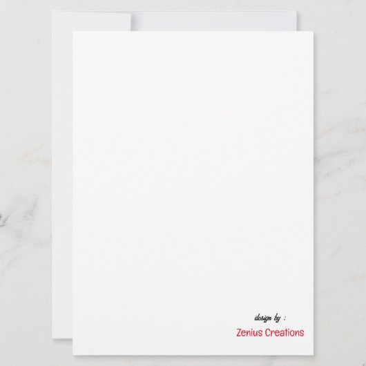 kerstcadeautjes kaart (Achterkant)