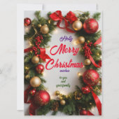 kerstcadeautjes kaart (Voorkant)