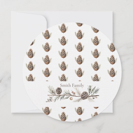 kerstcadeautjes kaart (Achterkant)