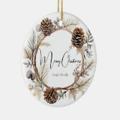 kerstcadeautjes keramisch ornament (Rechts)