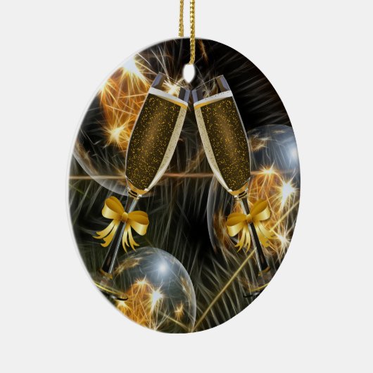 kerstcadeautjes keramisch ornament (Rechts)