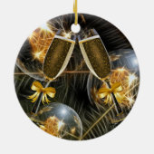 kerstcadeautjes keramisch ornament (Achterkant)