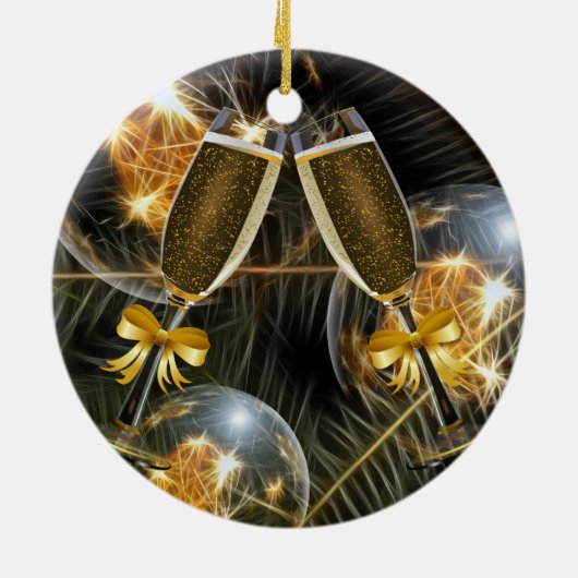 kerstcadeautjes keramisch ornament (Achterkant)