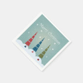 kerstcadeautjes - kerstbomen servet (Hoek)