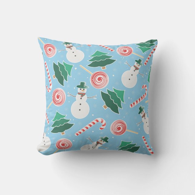 kerstcadeautjes kussen (Voorkant)