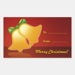 kerstcadeautjes Label Sticker