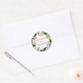 kerstcadeautjes Label Stickers met kerstcadeau (Envelop)
