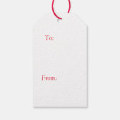 kerstcadeautjes Labels Cadeaulabel (Achterkant)