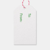 kerstcadeautjes Labels Cadeaulabel (Achterkant)