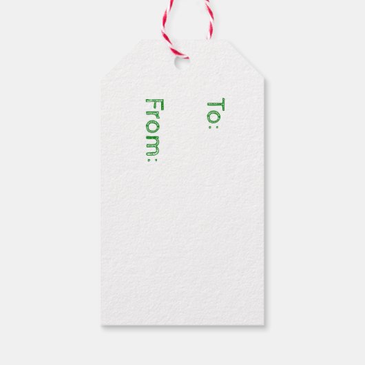 kerstcadeautjes Labels Cadeaulabel (Achterkant)
