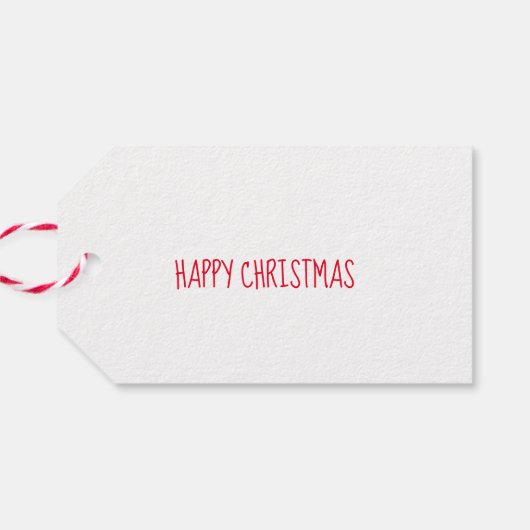 kerstcadeautjes labels cadeaulabel (Achterkant Horizontaal)