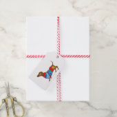 kerstcadeautjes labels cadeaulabel (Met Touw)