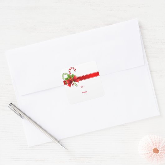 kerstcadeautjes Labels stickers (Envelop)