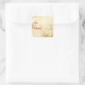 kerstcadeautjes Labels stickers (Tas)