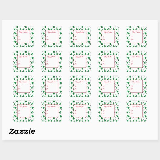 kerstcadeautjes Labels stickers (Vel)