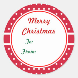 kerstcadeautjes Labels stickers