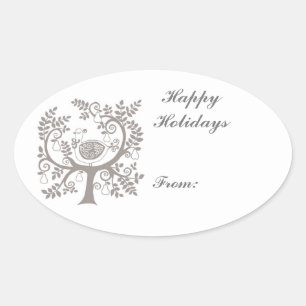 kerstcadeautjes Labels stickers