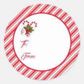 kerstcadeautjes Labels stickers (Voorkant)