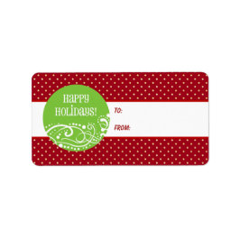 kerstcadeautjes Labels stickers