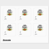 kerstcadeautjes Labels stickers (Vel)