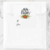 kerstcadeautjes Labels stickers (Tas)