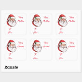 kerstcadeautjes Labels stickers (Vel)
