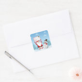 kerstcadeautjes Labels stickers (Envelop)