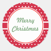 kerstcadeautjes Labels stickers (Voorkant)