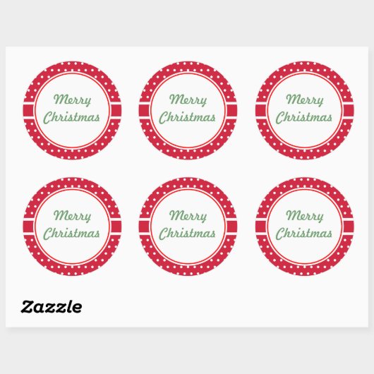 kerstcadeautjes Labels stickers (Vel)