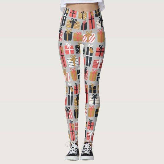 kerstcadeautjes leggings (Voorkant)