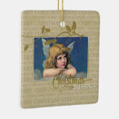 kerstcadeautjes Little Angel Keramisch Ornament (Rechts)