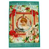 kerstcadeautjes medium cadeauzakje (Voorkant)