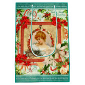 kerstcadeautjes medium cadeauzakje (Achterkant)