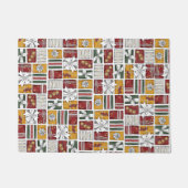 kerstcadeautjes met boog deurmat (Voorkant)