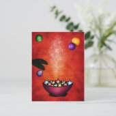 kerstcadeautjes met de vorm van een ster feestdagenkaart (Staand voorkant)